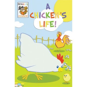 A Chicken's Life Comic Book | PETA Literature