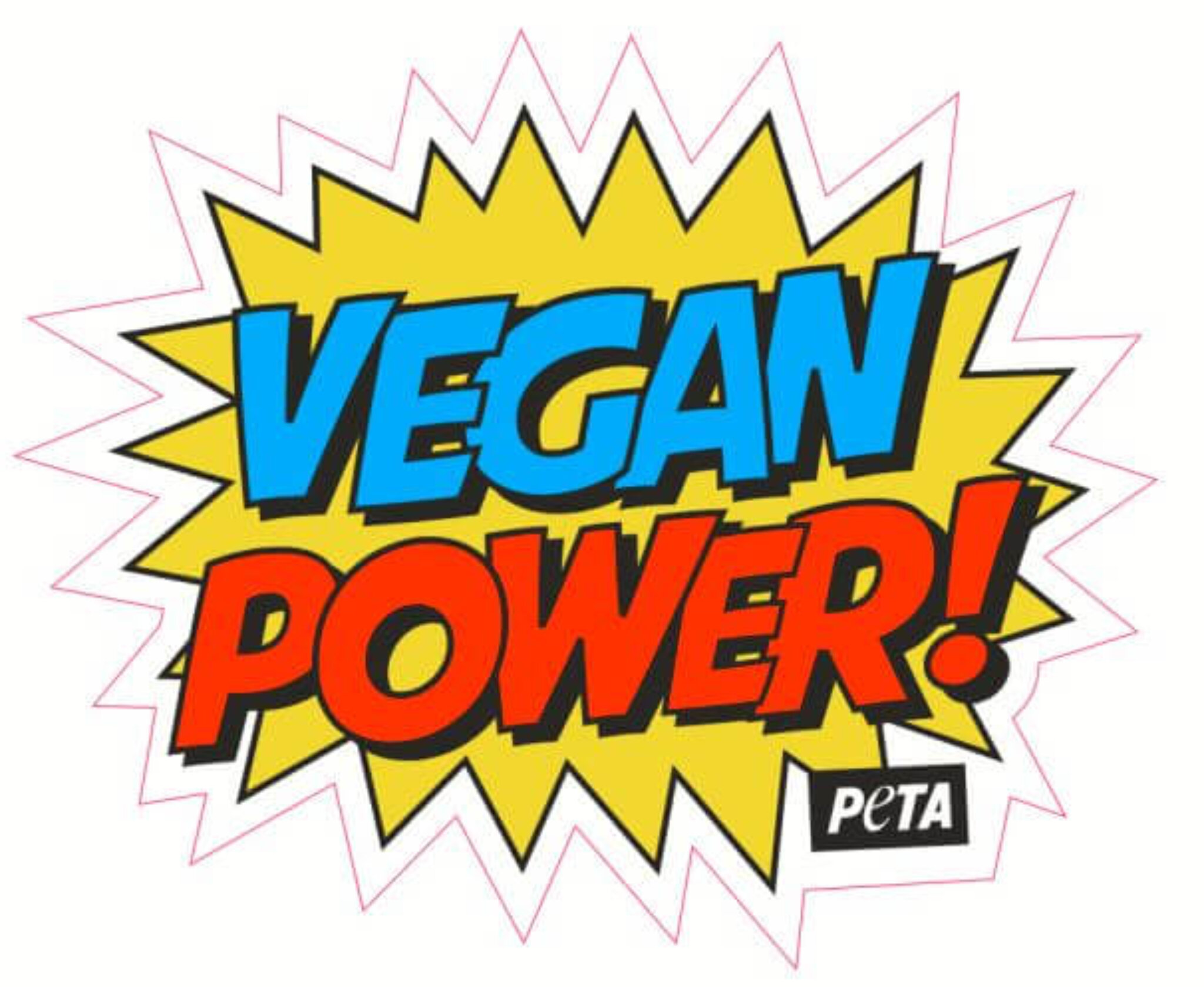 vegan-power-sticker-peta-literature